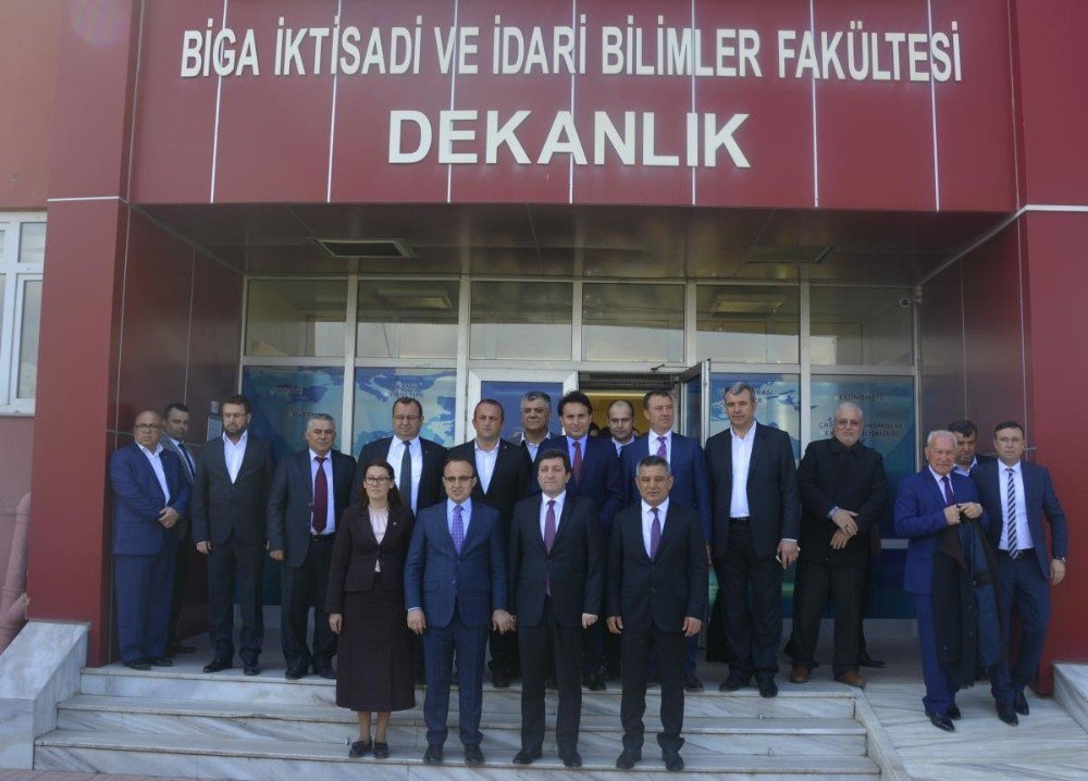 Biga Myo Yeni Binasının Temel Atma Töreni Gerçekleştirildi