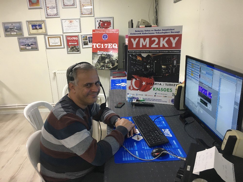 Sakrad Üyesi Telsizcilerden Büyük Başarı