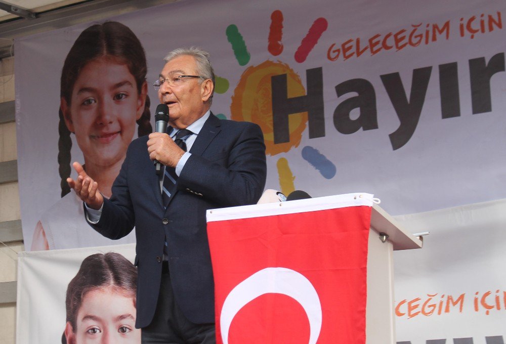 Deniz Baykal Konya’da Referandum Çalışmasına Katıldı