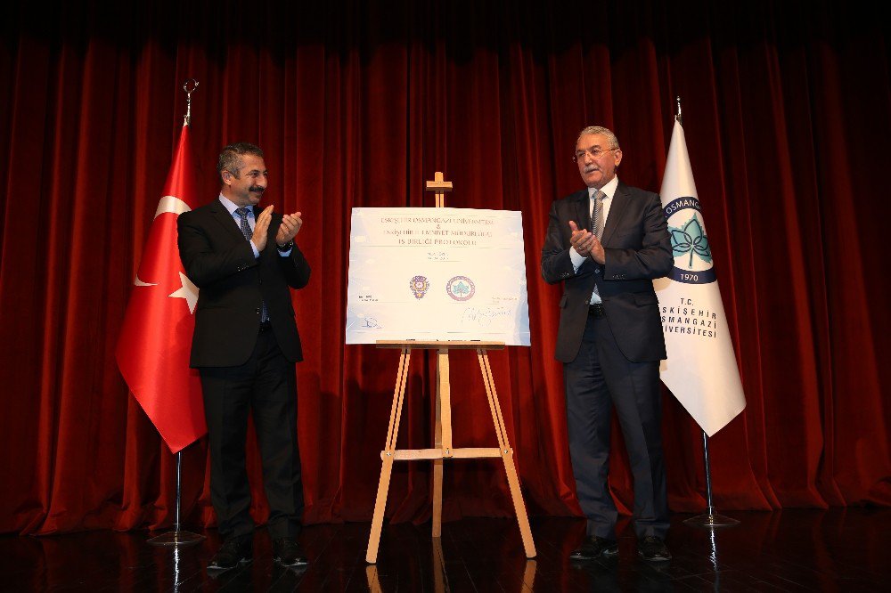 Esogü Ve Eskişehir Emniyet Müdürlüğü Arasında Protokol