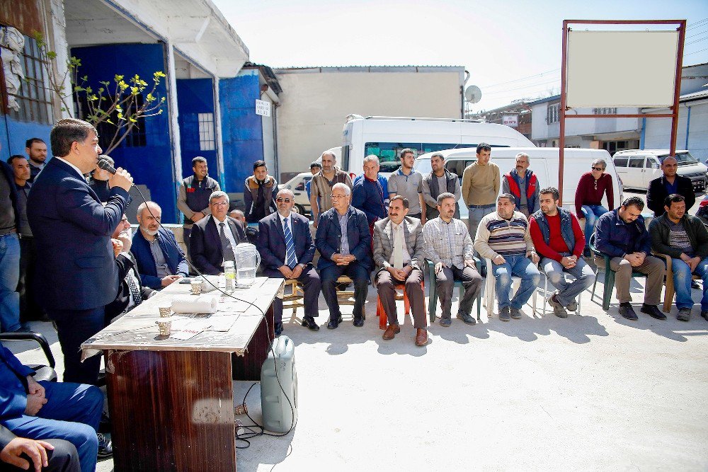 Fadıloğlu İle Milletvekili Yüksel Esnafı Ziyaret Etti