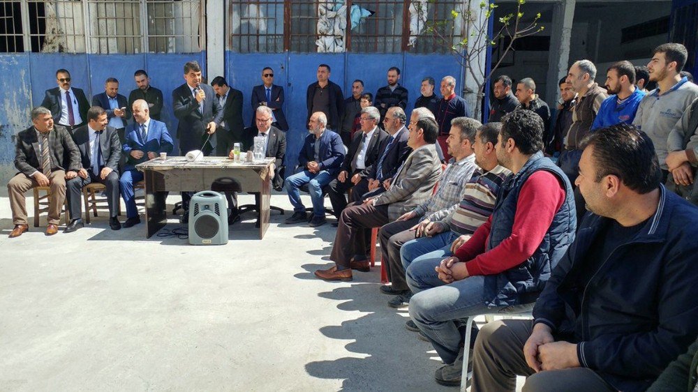 Fadıloğlu İle Milletvekili Yüksel Esnafı Ziyaret Etti