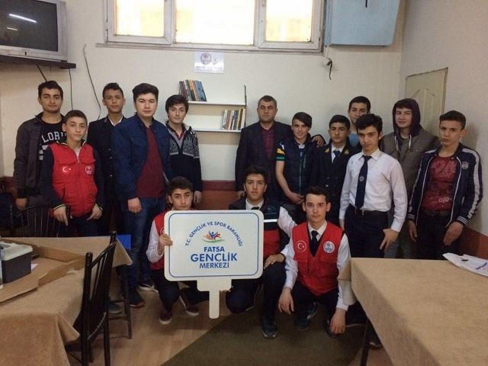 Fatsa’da ‘Kütüphaneler Her Yerde’ Projesi