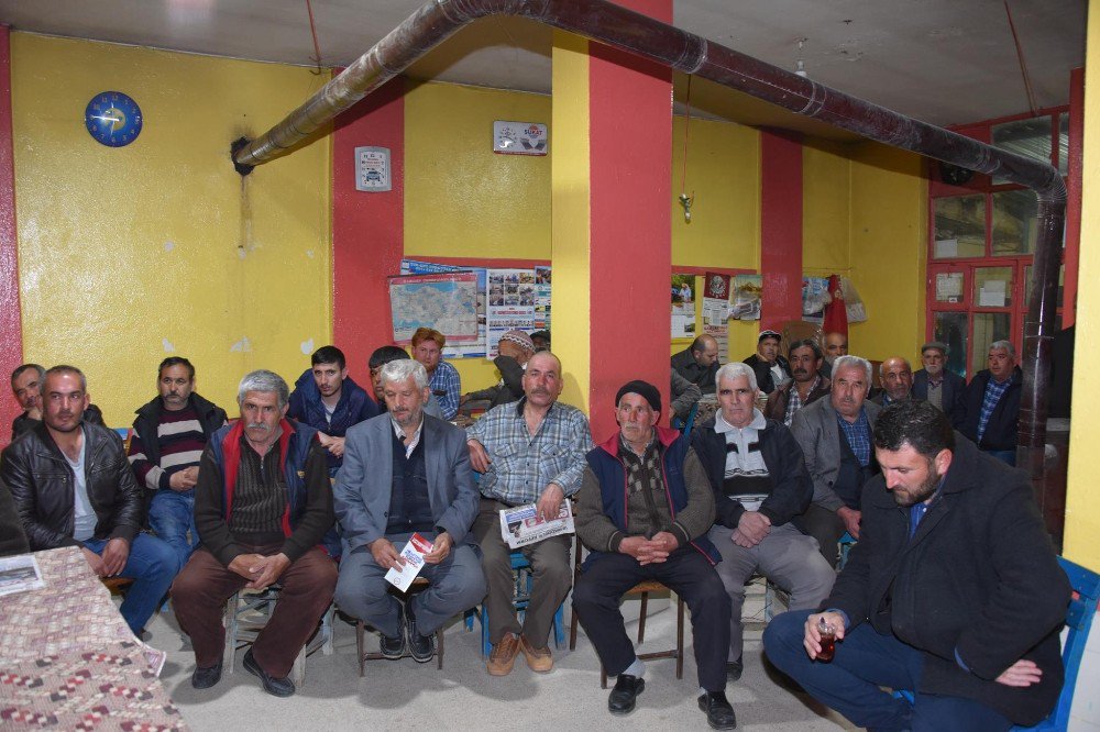Başkan Çelik Sancaklıbozköy’de Yeni Sistemi Anlattı