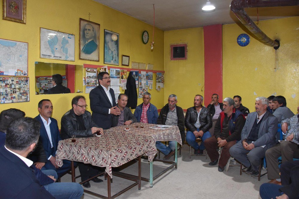 Başkan Çelik Sancaklıbozköy’de Yeni Sistemi Anlattı