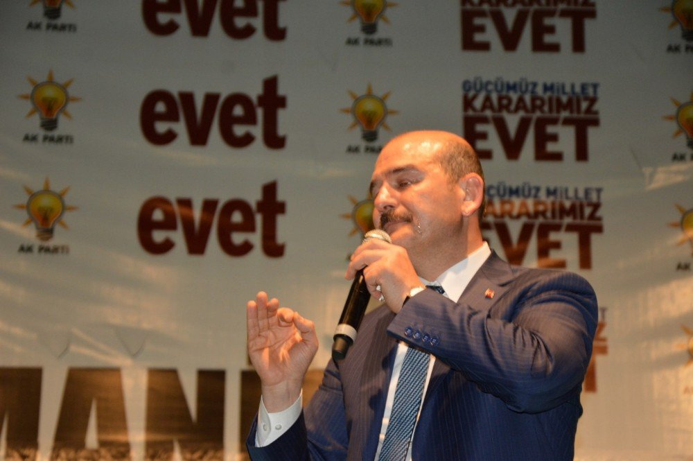 Bakan Soylu, Şehidi Anlatırken Gözyaşlarını Tutamadı