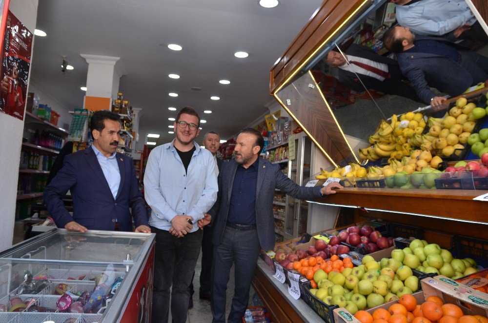 Başkan Doğan Ve Millevekili Yaman, ‘Evet’ Turunda