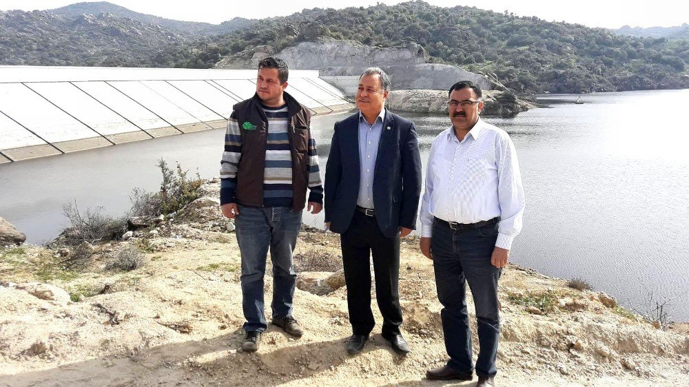 Söke’de Karacahayıt Göleti Su Tutmaya Başladı