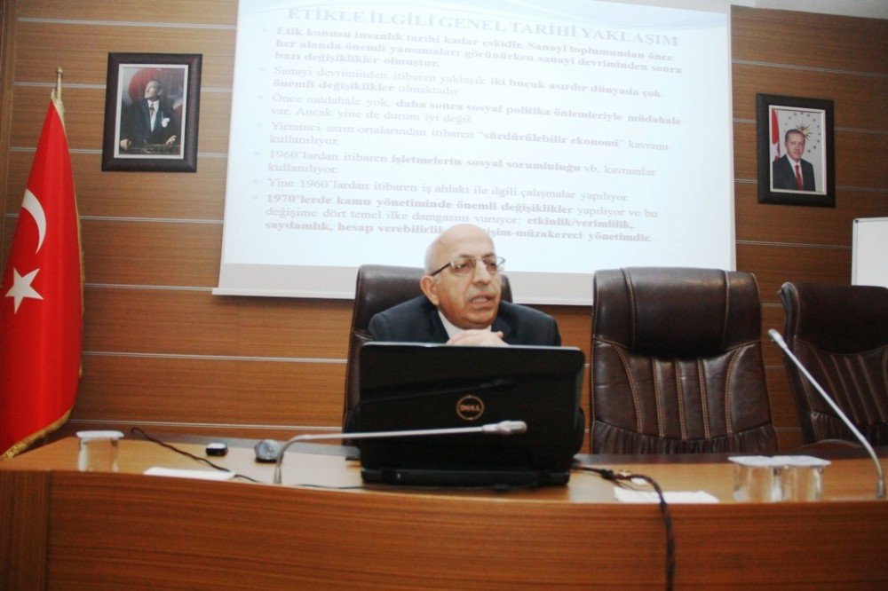 Büyükşehir’den Yerel Yönetimlerde Etik Eğitimi