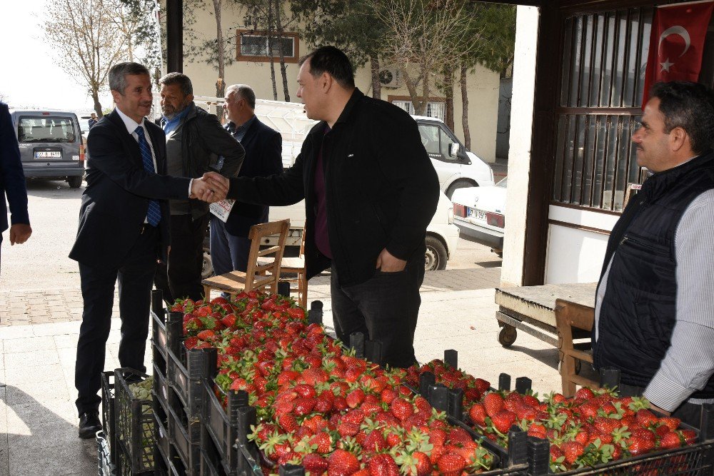 Sebze Hali Esnafına Cumhurbaşkanlığı Sistemi Anlatıldı