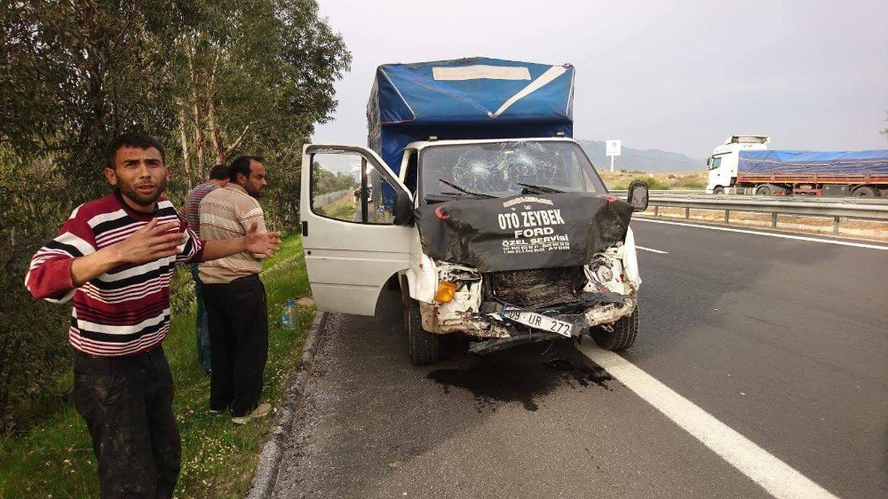 Söke’de Zincirleme Trafik Kazasında; 1’i Ağır 4 Yaralandı