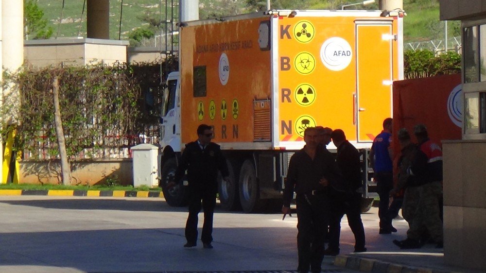 Tampon Bölgeye Kbrn Aracı Gönderildi