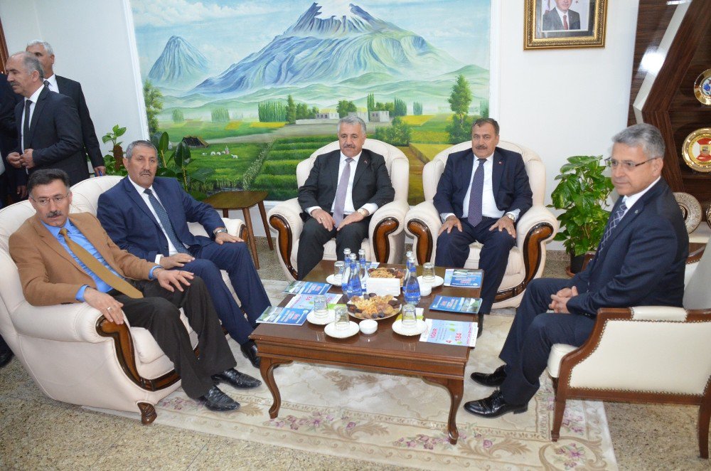 Bakan Arslan Ve Eroğlu’nun Iğdır Ziyareti