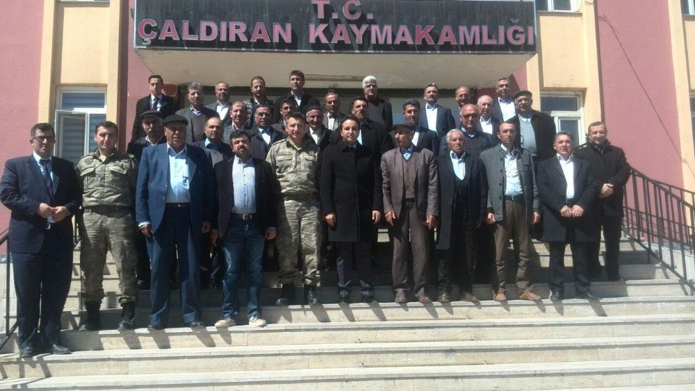 Kaymakam Dundar, İlçenin İleri Gelenleriyle Buluştu