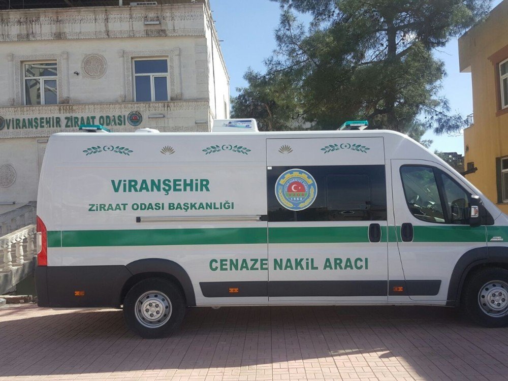 Viranşehir Ziraat Odası Cenaze Nakil Aracı Aldı