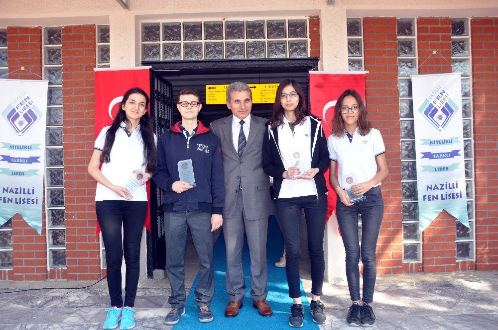 Nazilli Fen Lisesinde Ygs Şampiyonları Ödüllendirildi