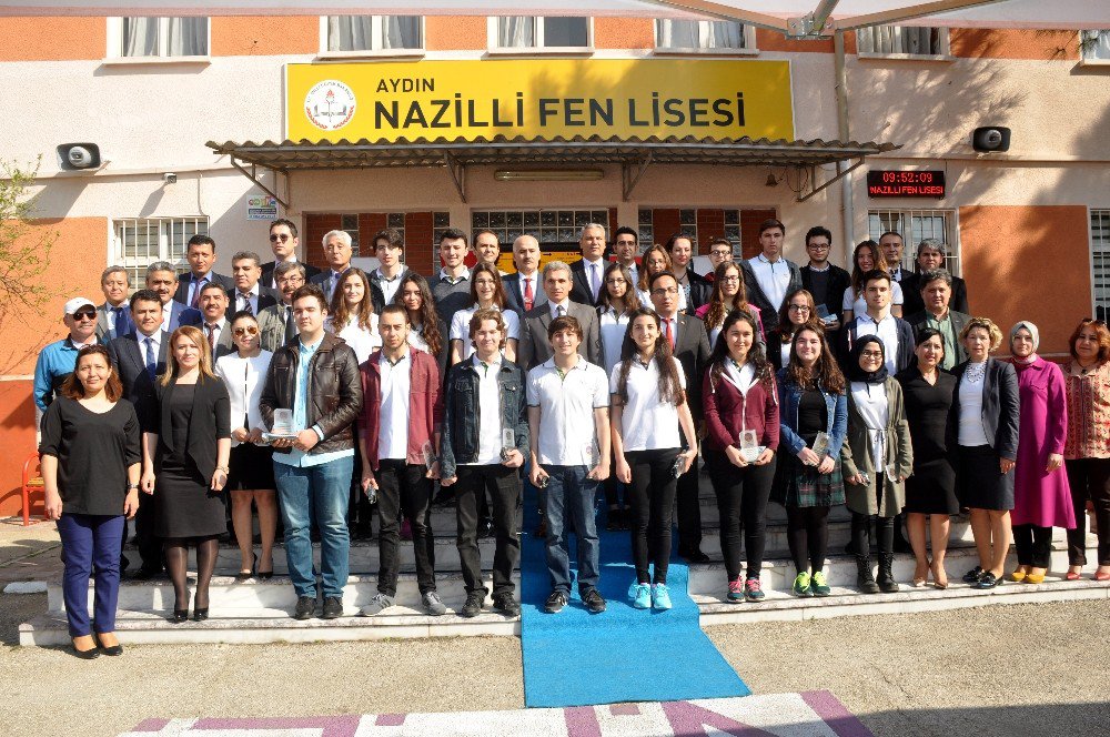 Nazilli Fen Lisesinde Ygs Şampiyonları Ödüllendirildi