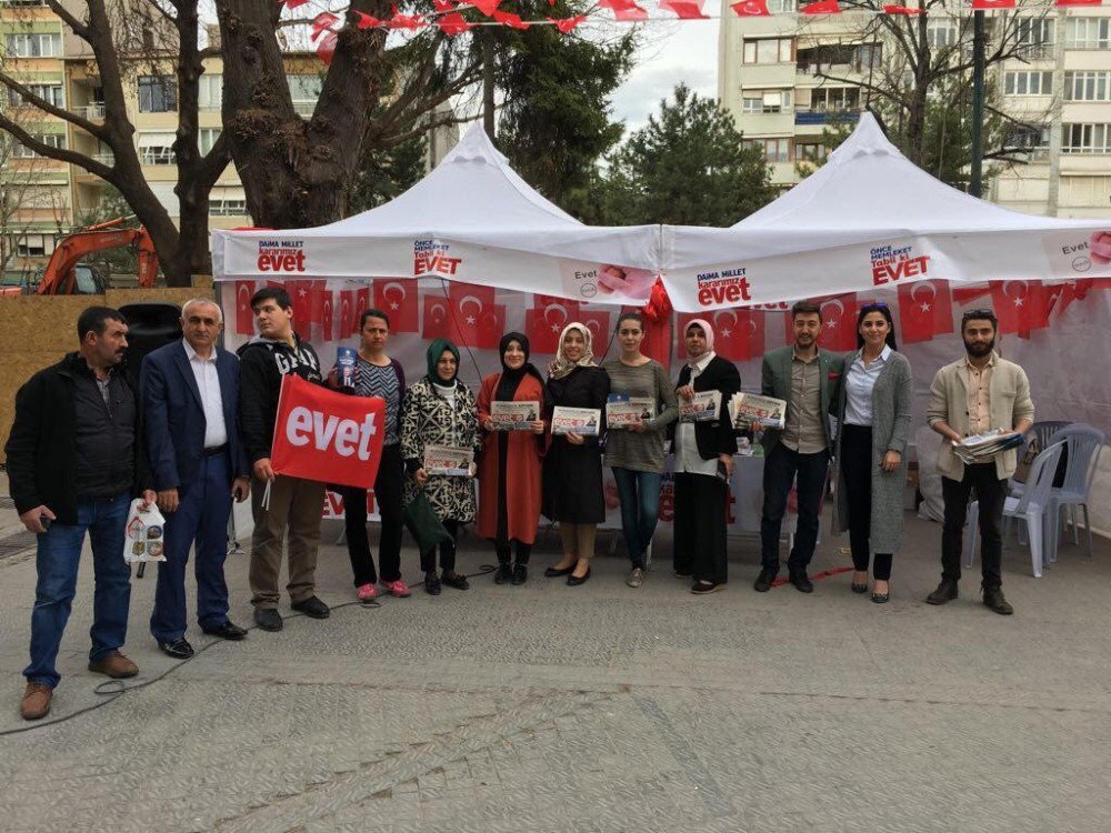 Ak Kadınlar ’Evet’i Anlatıyor