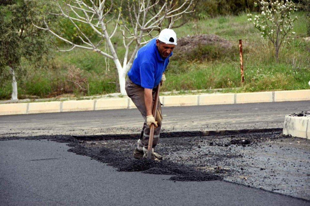 Aliağa’da Asfaltlama Seferberliği