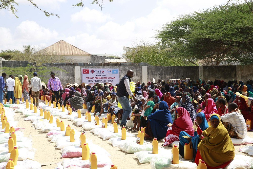 Tika Ve Afad’tan Somali’ye Gıda Yardımı