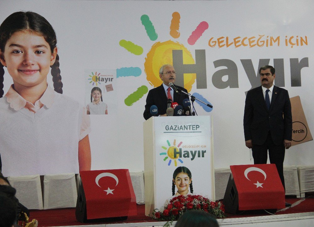 Chp Genel Başkanı Kemal Kılıçdaroğlu: "O Bayrak İnecek, Yoksa Kötü Olur"