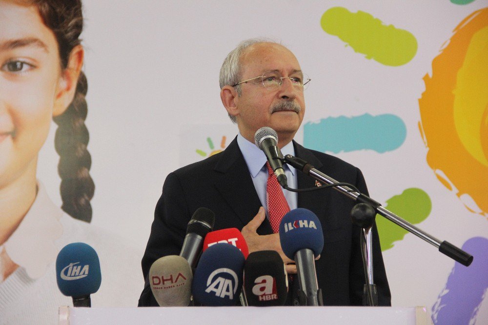 Chp Genel Başkanı Kemal Kılıçdaroğlu: "O Bayrak İnecek, Yoksa Kötü Olur"