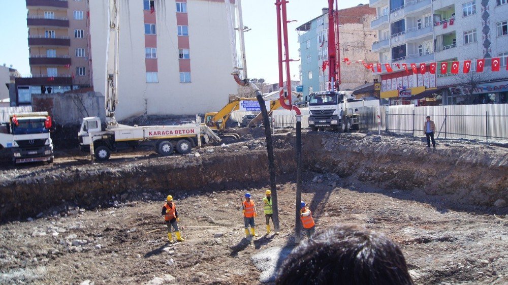 Kağızman’da Yeni Öğretmen Evi’nin Temeli Atıldı