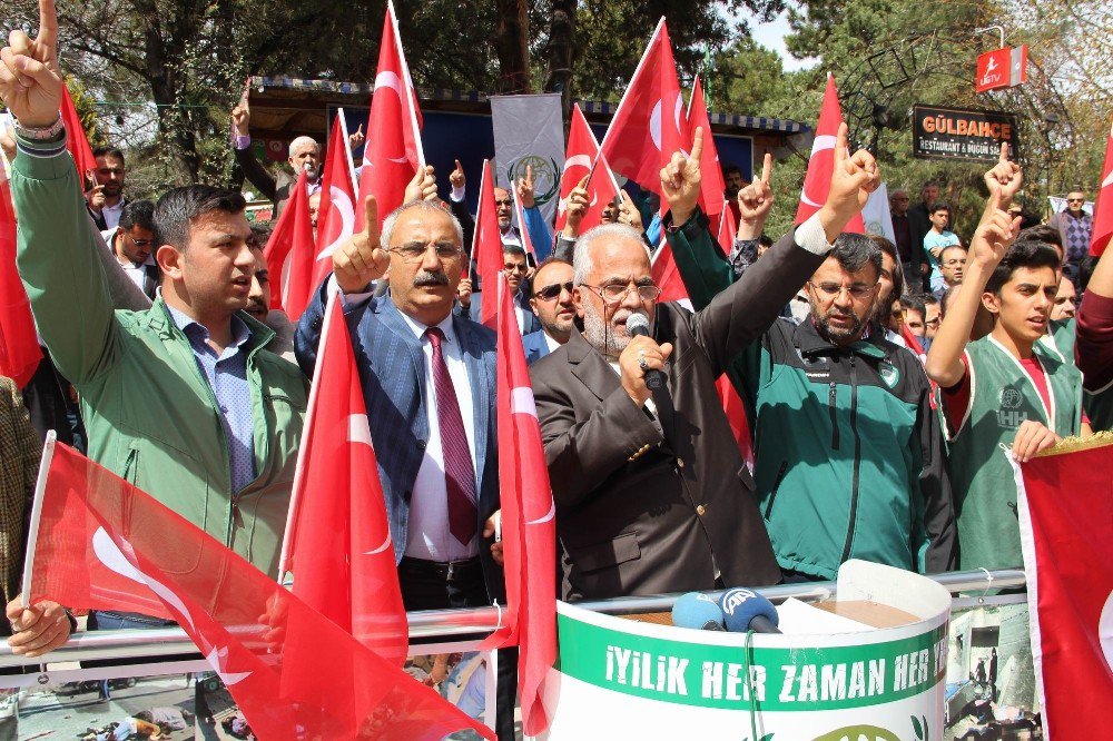 İhh Nevşehir Suriye’de Yaşanan Katliamı Protesto Etti