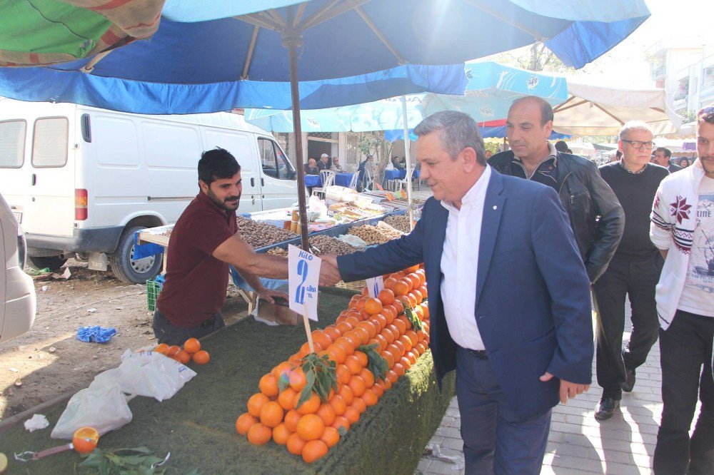 Kuşadası Belediyes Güzelçamlı’da Da Nutuk Dağıttı