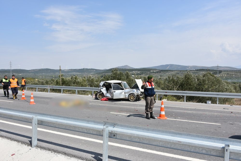 Akhisar’da Trafik Kazası: 1 Ölü, 1 Yaralı