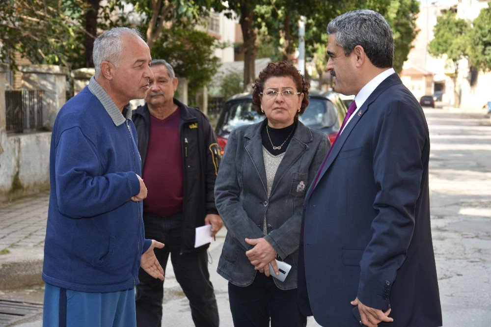 Başkan Alıcık, Sabah Mesaisine Turan Mahallesinde Başladı