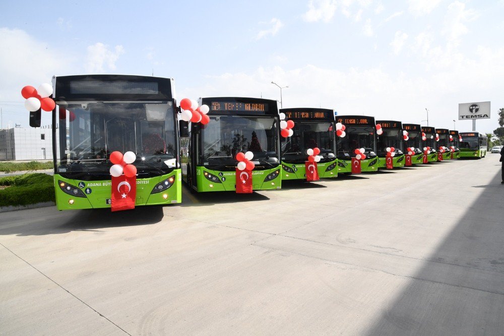 Büyükşehir Belediyesi, 15 Otobüs Daha Aldı