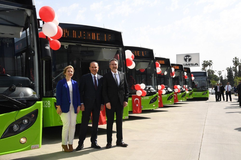 Büyükşehir Belediyesi, 15 Otobüs Daha Aldı