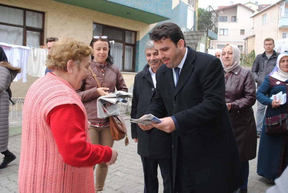 Çakır Mahallelerde, Başol Köylerde Çalıştı