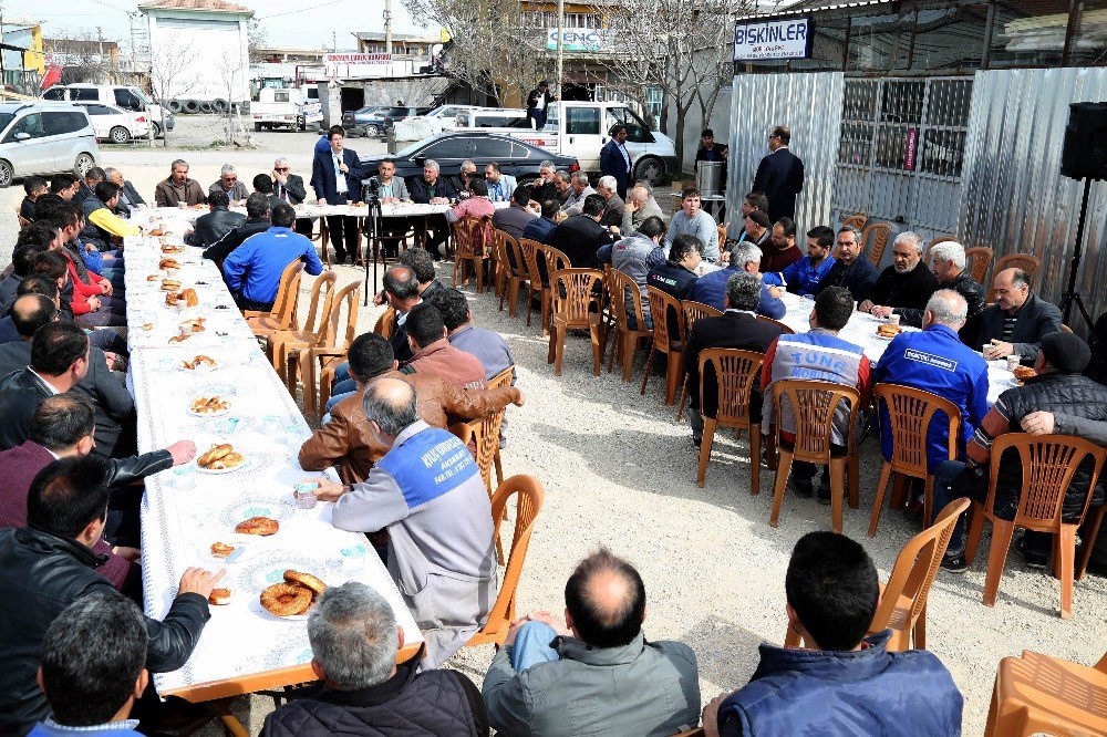 Başkan Yazgı, Sanayi Esnafına Yeni Proje Hakkında Bilgiler Verdi