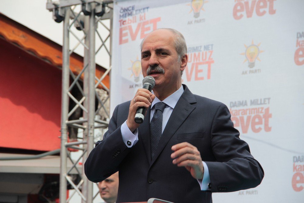 Başbakan Yardımcısı Numan Kurtulmuş, Beykoz’da Referandum Çalışmalarını Sürdürdü