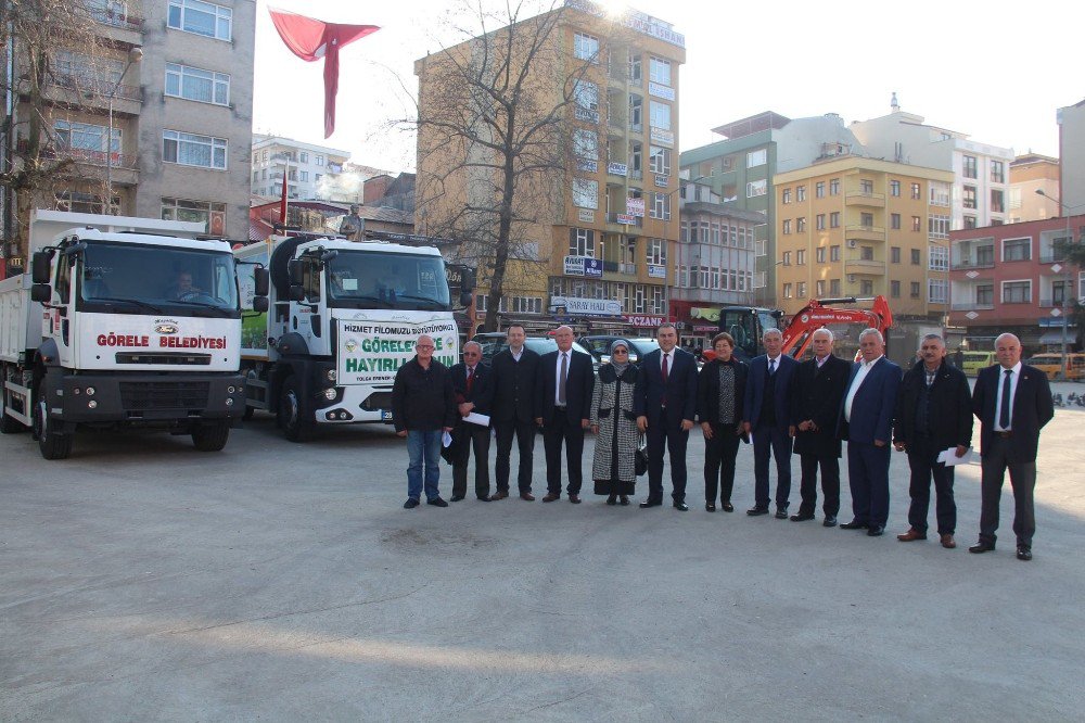 Görele Belediyesi’nin Hizmet Filosu Güçleniyor