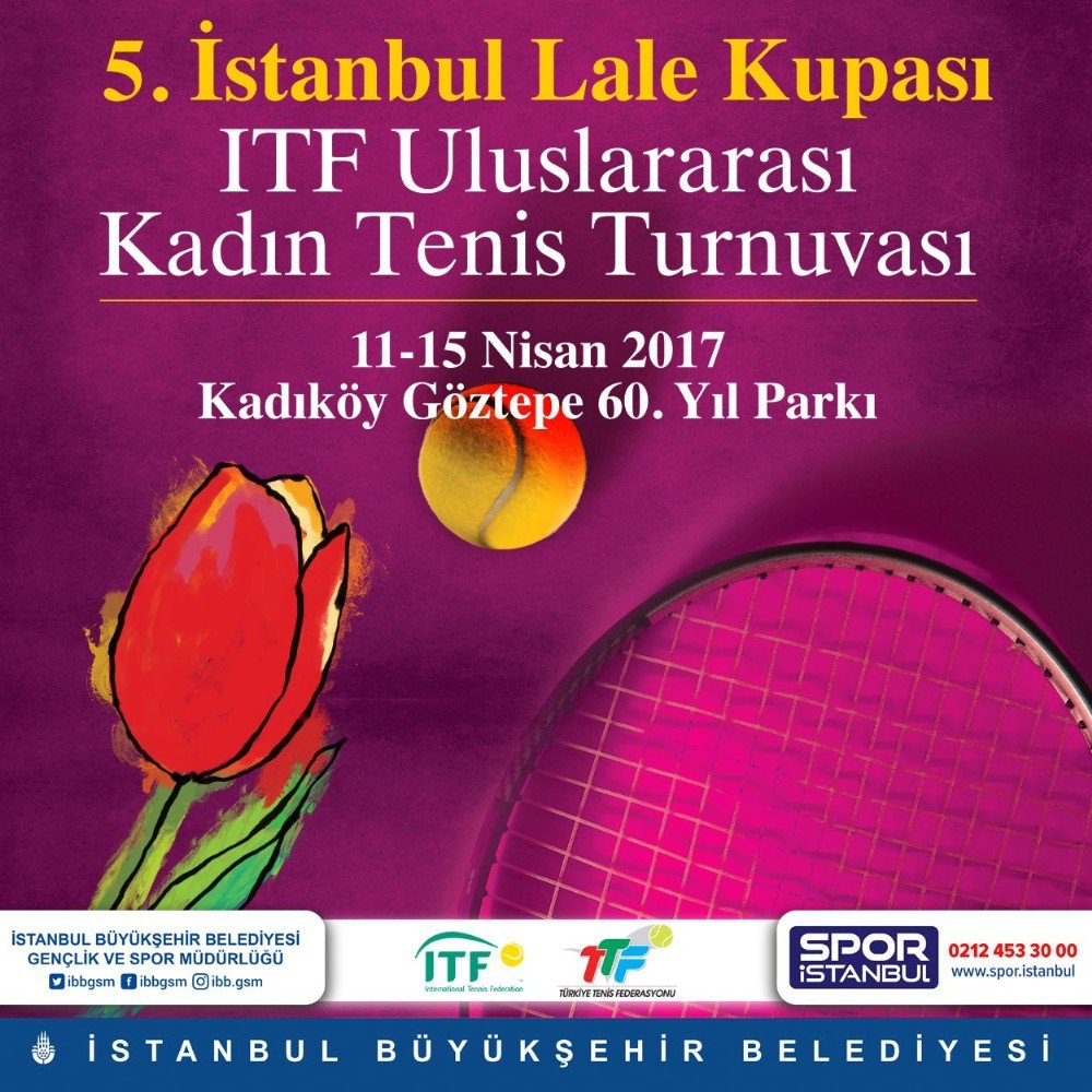 Lale Cup Itf Kadınlar Tenis Turnuvası 8 Nisan’da Başlıyor