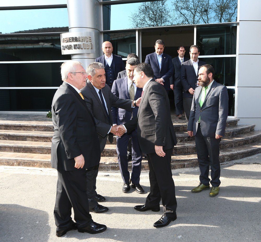 Vali Vasip Şahin’den, Aziz Yıldırım’a Ziyaret