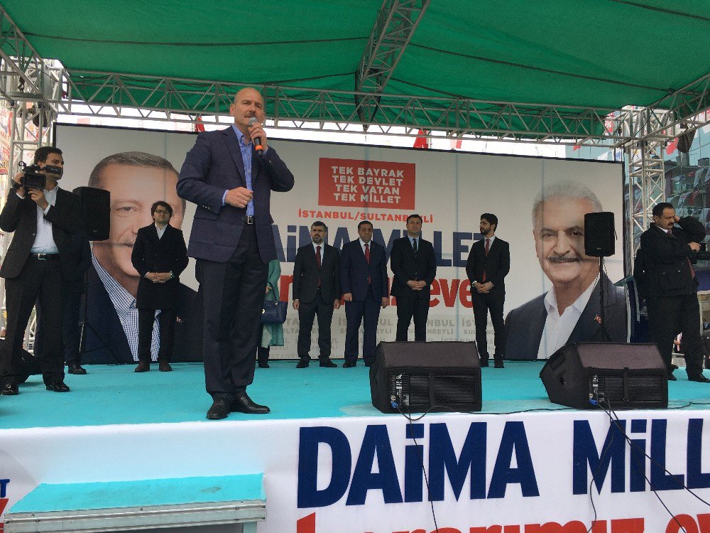 Bakan Süleyman Soylu: “Evlatlarımız Dün Akşam 8 Teröristi Etkisiz Hale Getirdi”