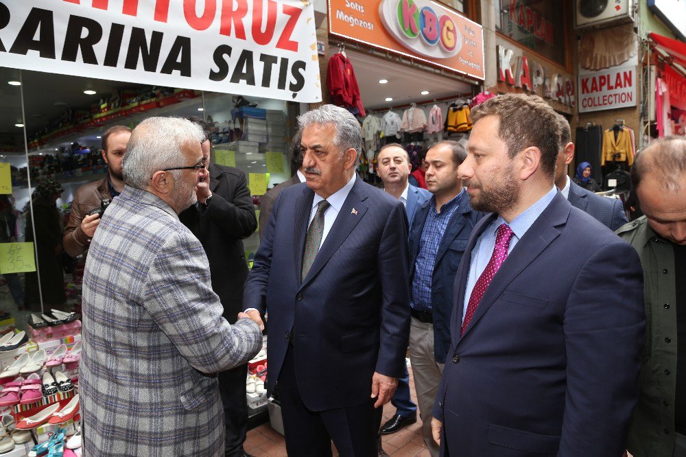 Ak Parti Genel Başkan Yardımcısı Hayati Yazıcı, Rize’de Ziyaretlerde Bulundu