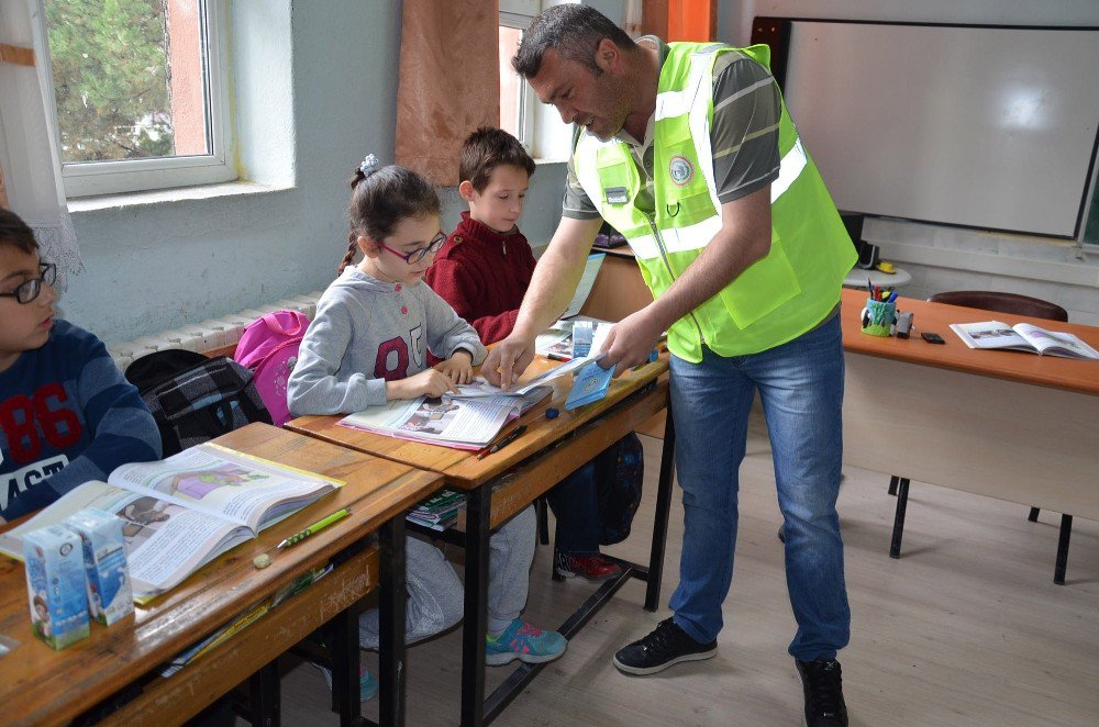 Bozüyük’te Öğrenciler Temiz Ve Sağlıklı Bir Çevre İçin Bilgilendirildi