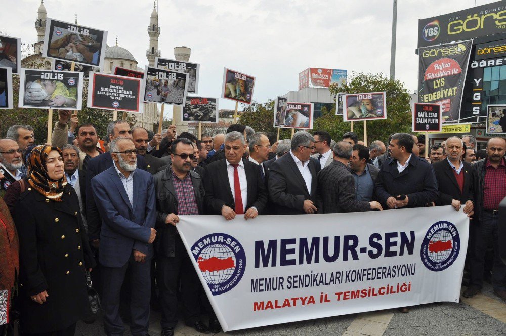 Memur-sen’den İdlip’te Katledilenler İçin Gıyabi Cenaze Töreni