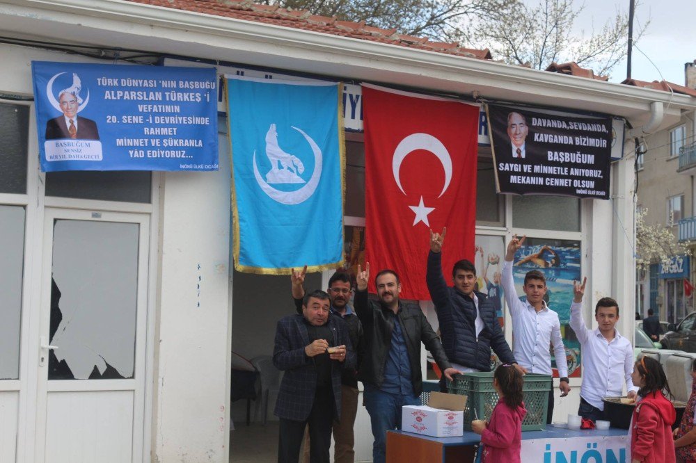 Merhum Alparslan Türkeş İnönü’de De Anıldı