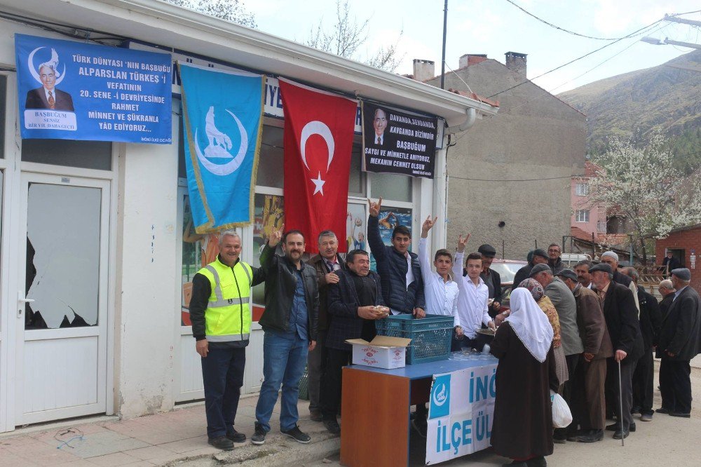 Merhum Alparslan Türkeş İnönü’de De Anıldı