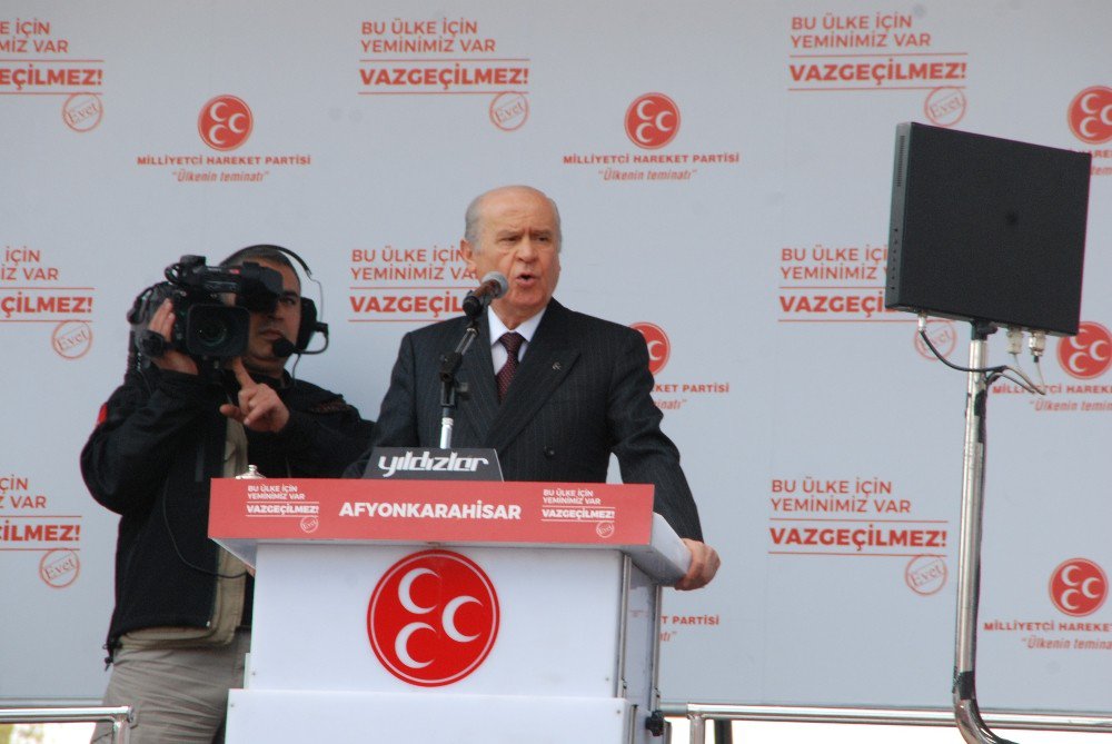 Mhp Lideri Devlet Bahçeli, Afyonkarahisar’da (2)