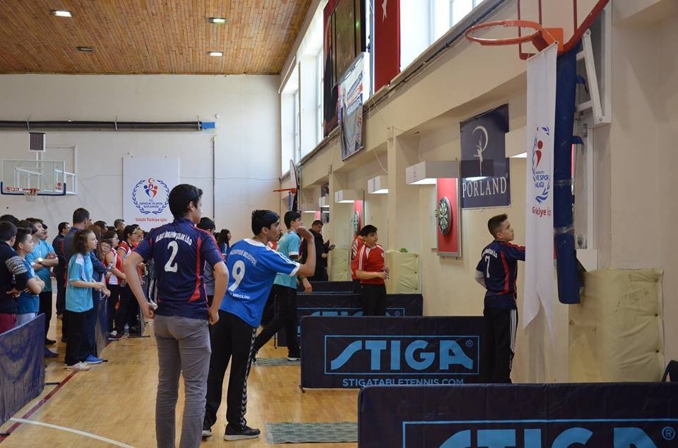 Okul Sporları Yıldızlar Dart Müsabakaları Sona Erdi