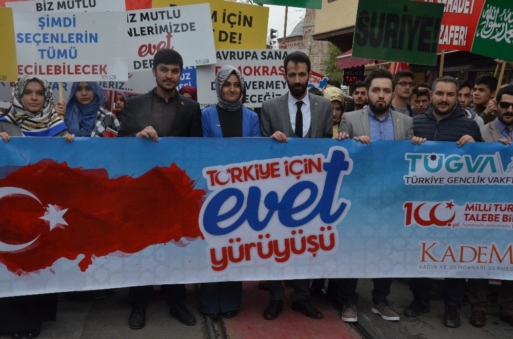 Tügva’dan "Evet" Yürüyüşü