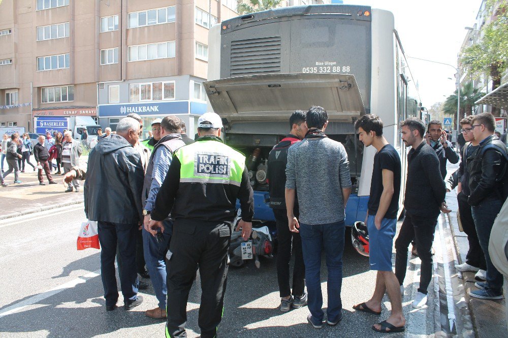 Trafiğe Kapalı Yolda Kaza