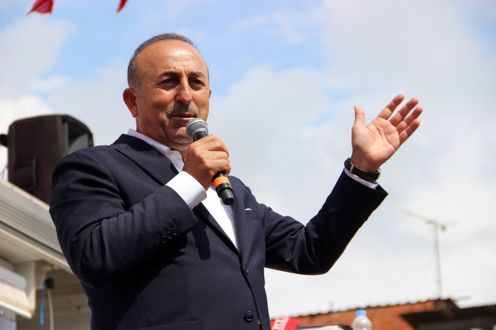 Bakan Çavuşoğlu: “Aç Tavuk Kendisini Buğday Ambarında Görür”